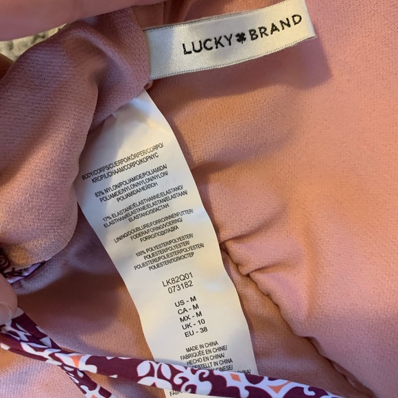 Lucky brand/Nordstrom one piece bathing suit - Picture 3 of 3